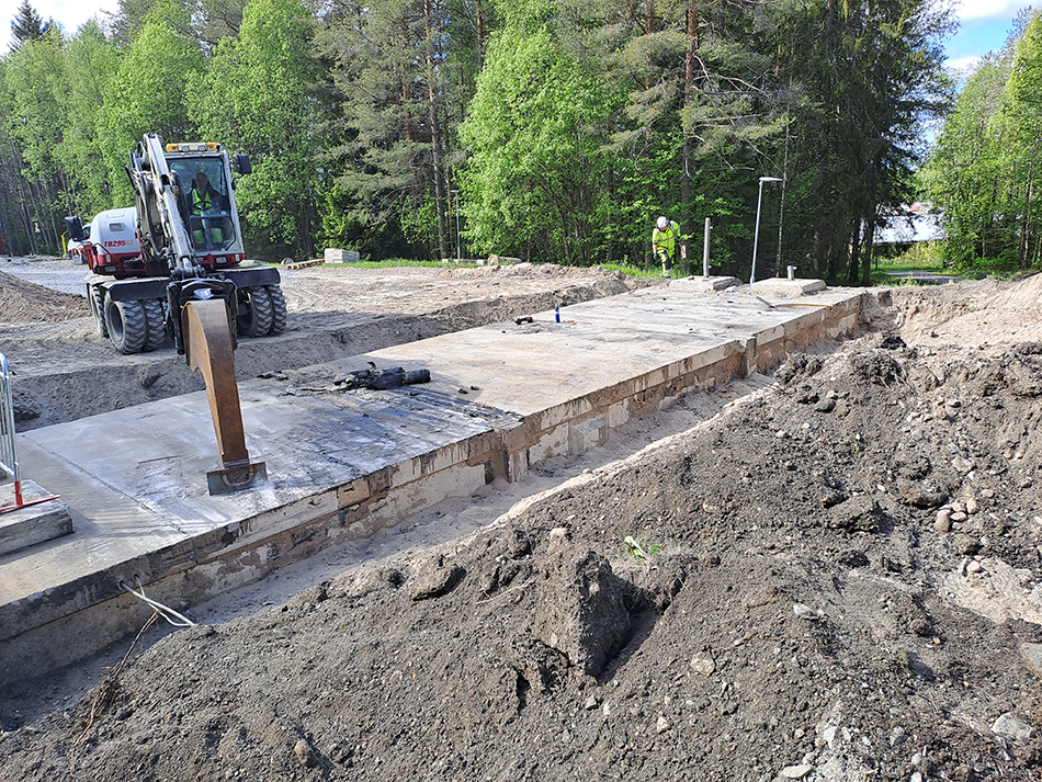 Så här kan arbetet längs Väderleden komma att se ut.