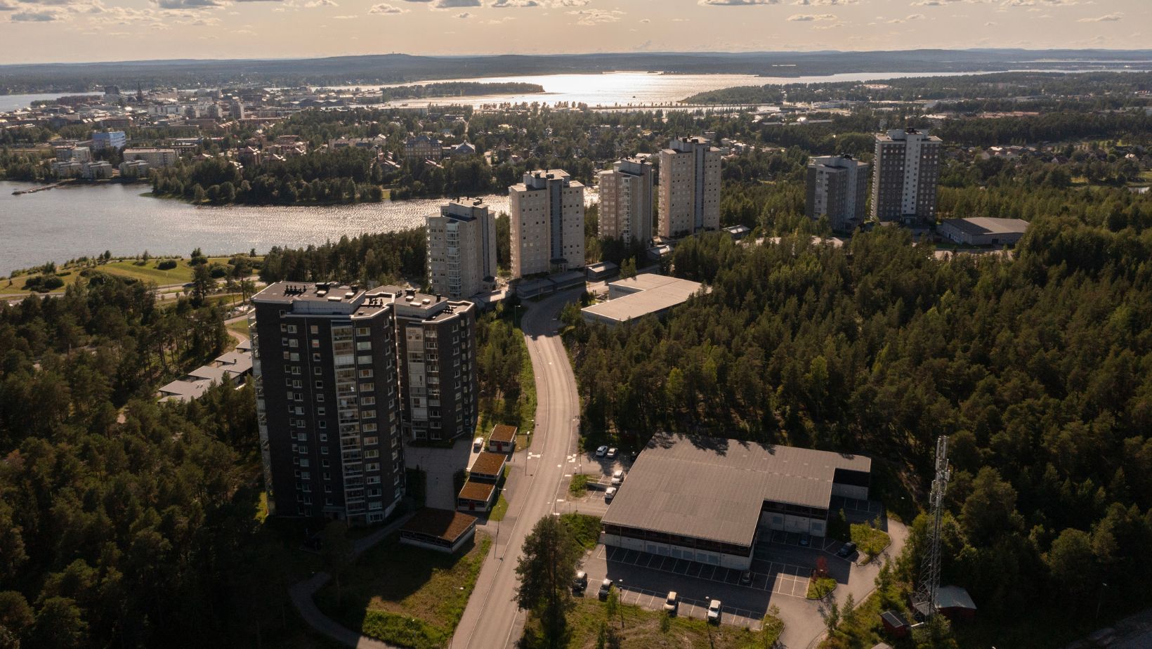 Vy över kronanområdet