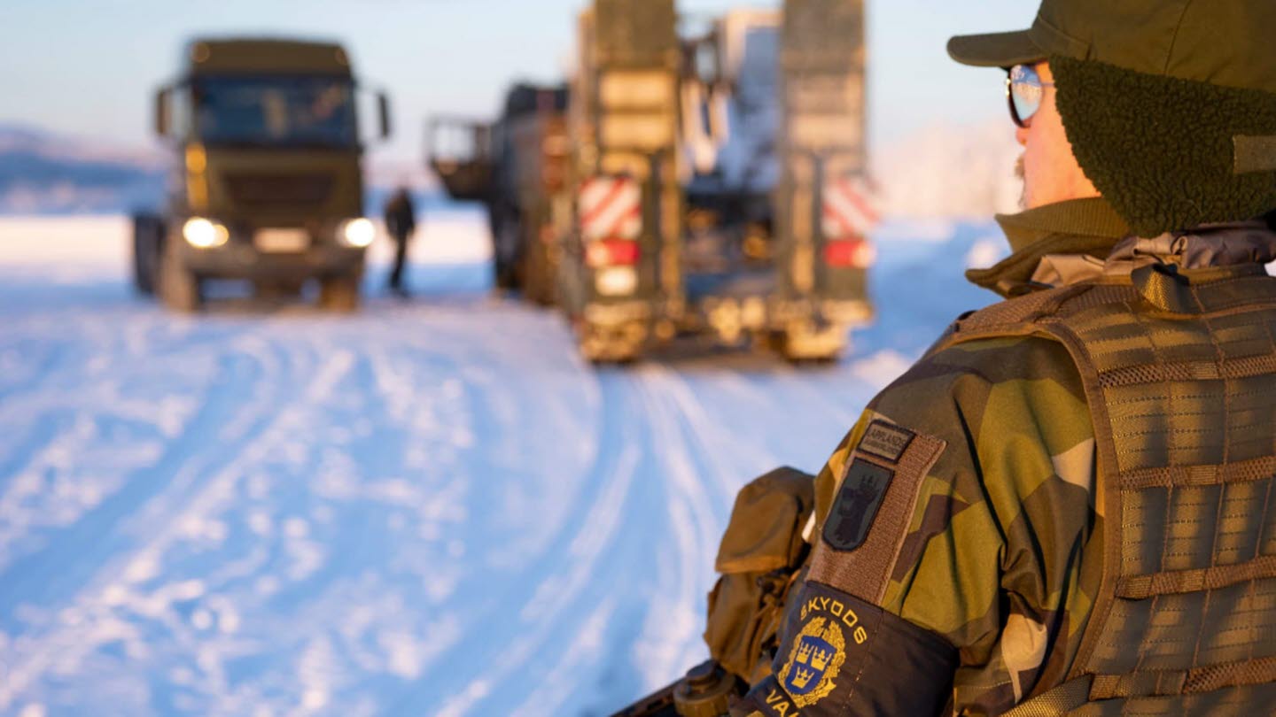 Militär verksamhet äger rum i Luleå och Norrbotten. Foto: Jens Åkerlund/Försvarsmakten.